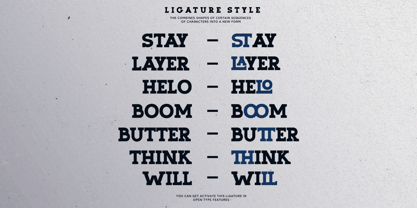 Slathers Font Poster 5