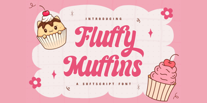 Fluffy Muffins Font Poster 1