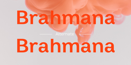 Brahmana Font Poster 3