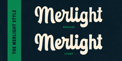 Merlight Font Poster 2