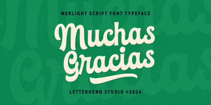 Merlight Font Poster 9