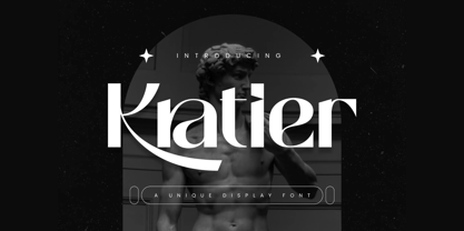 Kratier Font Poster 1