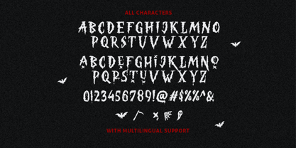 Spooky Trick Font Poster 7