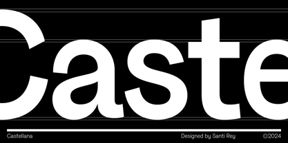 Castellana Font Poster 8