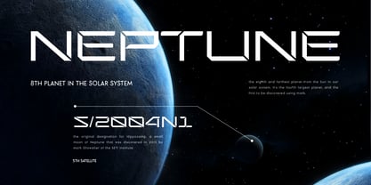 Space Beyond Font Poster 6