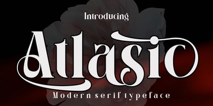 Atlasic Font Poster 1