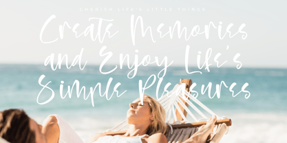 Holidays Songlife Font Poster 2