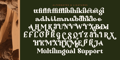 Majesty Regilast Font Poster 15