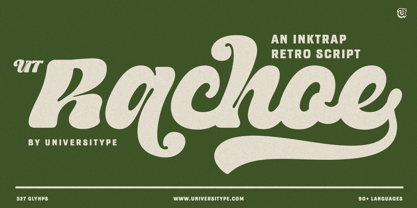 UT Rachoe Font Poster 1