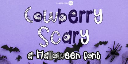 PN Cowberry Scary Font Poster 1