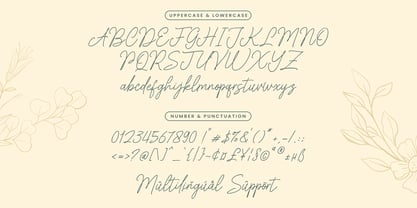 Amirallia Font Poster 6