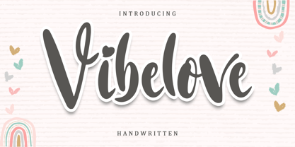 Vibelove Font Poster 1