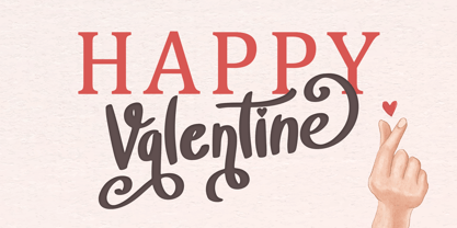 Valentine Mine Font Poster 5