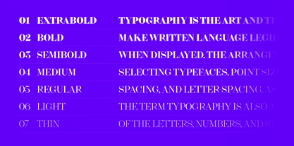 Kreol Display Font Poster 5