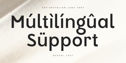 Megami Font Poster 12