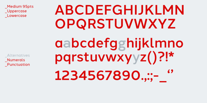 Halcom Font Poster 2