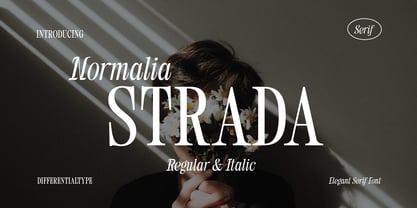 Normalia Strada Font Poster 1