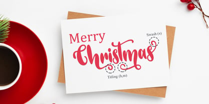 Christmas Festive Font Poster 6