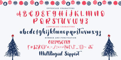 Christmas Festive Font Poster 7