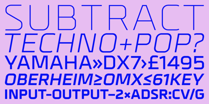 Metral Font Poster 12