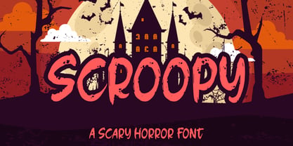 Scroopy Font Poster 1