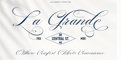 The Cartography Calligraphy Font Poster 6