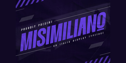 Misimiliano Font Poster 1