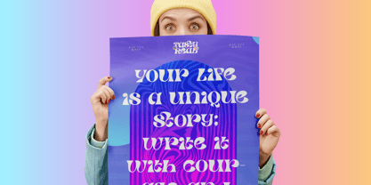 Tasty Real Font Poster 3