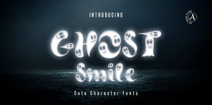 Ghost Smile Font Poster 1