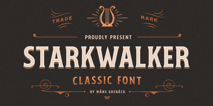 Starkwalker Classic Font Poster 1