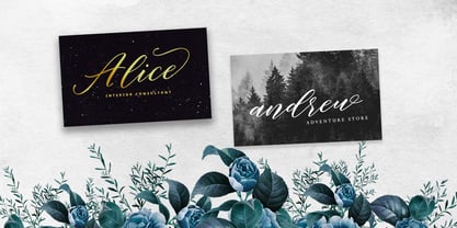 Matilha Script Font Poster 2