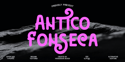 Antico Fonseca Font Poster 1