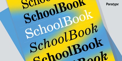 SchoolBook Font Poster 1