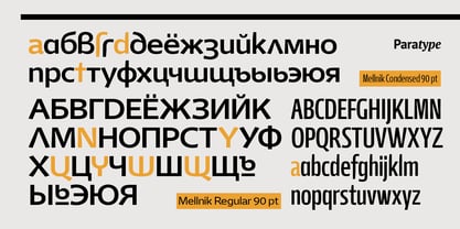 Mellnik Font Poster 4