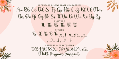 Lovitha Font Poster 6