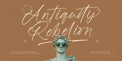 Antiquity Rebelion Fuente Póster 1