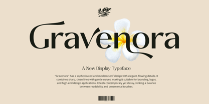 Gravenora Font Poster 1