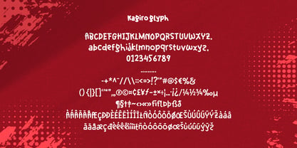 Kagiro Font Poster 9