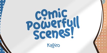 Kagiro Font Poster 2