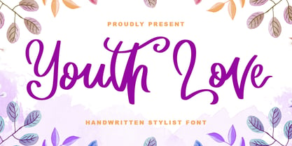 Youth Love Font Poster 1