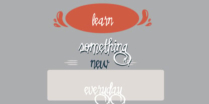 PN Ever Scary Font Poster 3