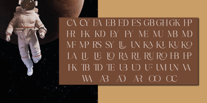 Budarli Font Poster 8