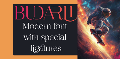 Budarli Font Poster 3