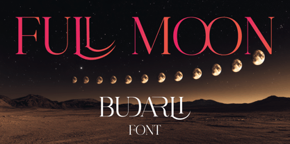 Budarli Font Poster 5