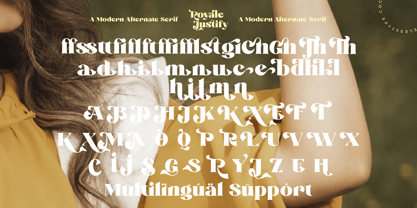 Royale Justify Font Poster 15