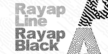 Rayap Line Font Poster 1