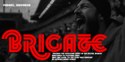 Brigate Font Poster 1