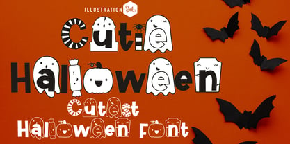 ZP Cutie Halloween Font Poster 1