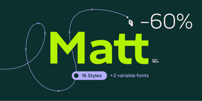 Matt Font Poster 1