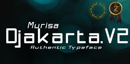 Djakarta Font Poster 1